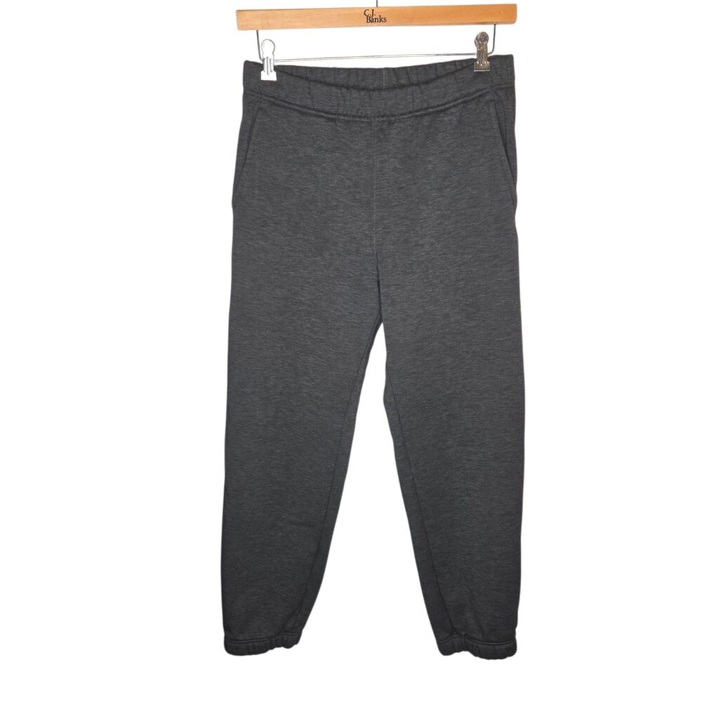 Uniqlo HEATTECH Pile-Lined Sweatpants Dark Gray Men's Large Joggers...